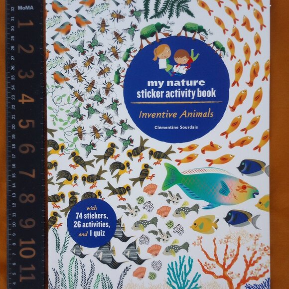 Inventive Animals: My nature sticker activity book from Clementine Sourdais-New - Picture 1 of 6